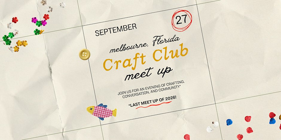 Event image for September Craft Club @ Protowork•Studio