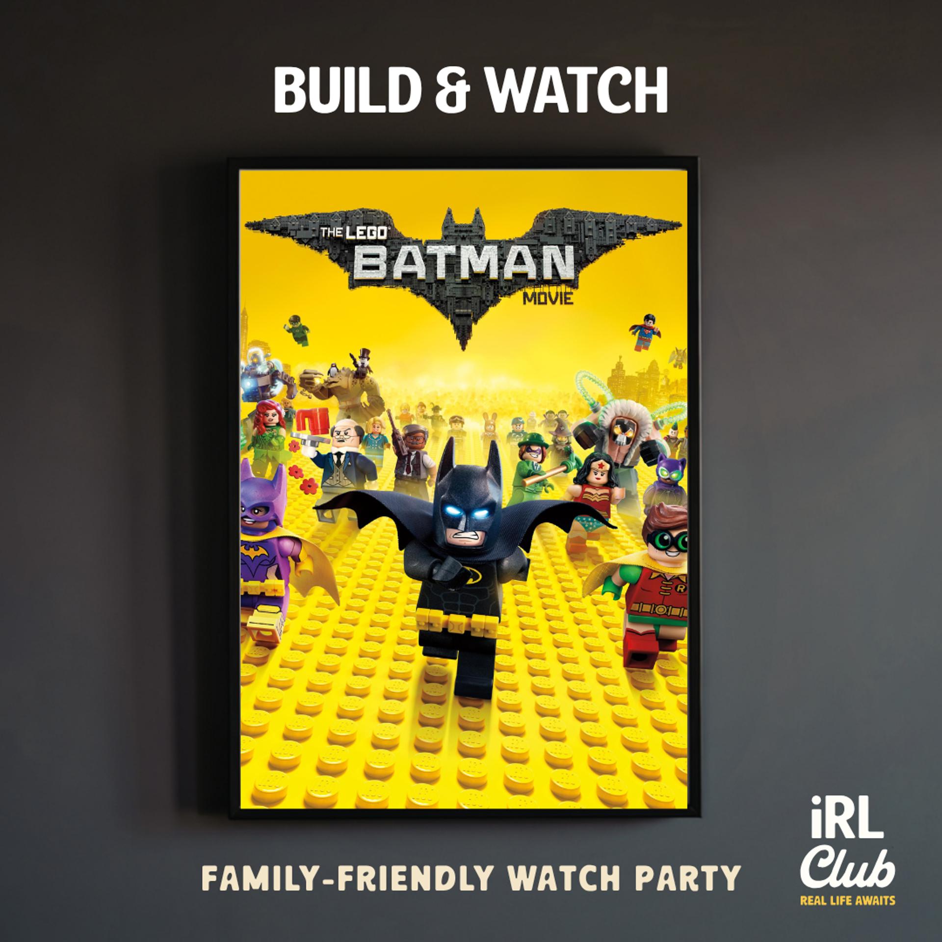 Event image for 🦇 LEGO Build & Watch: The LEGO Batman Movie